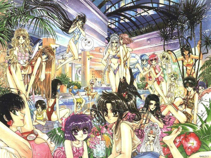 personaggi femminili delle CLAMP personaggi femminili delle CLAMP